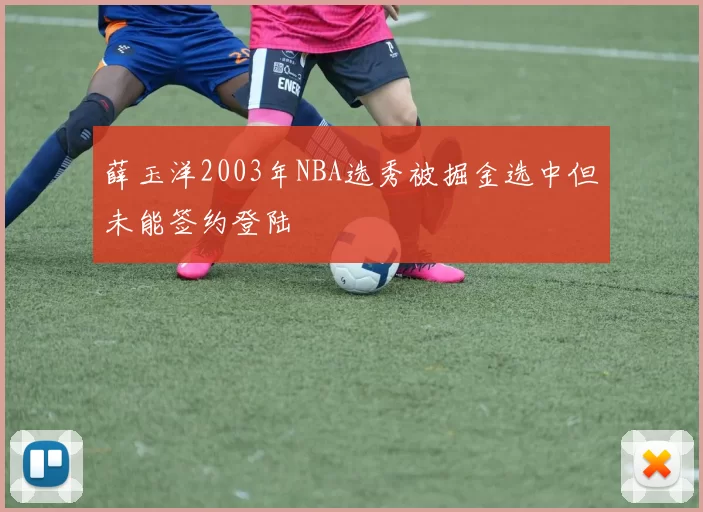薛玉洋2003年NBA选秀被掘金选中但未能签约登陆
