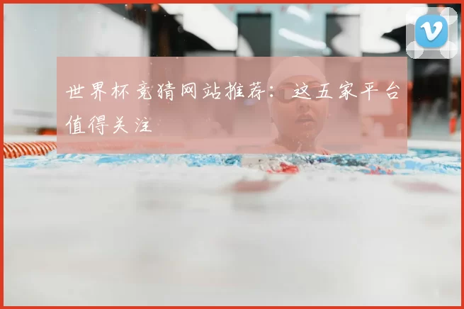 世界杯竞猜网站推荐:这五家平台值得关注