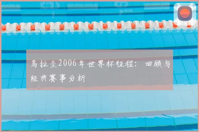 乌拉圭2006年世界杯征程：回顾与经典赛事分析
