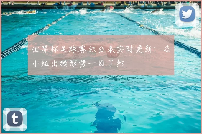 世界杯足球赛积分表实时更新：各小组出线形势一目了然