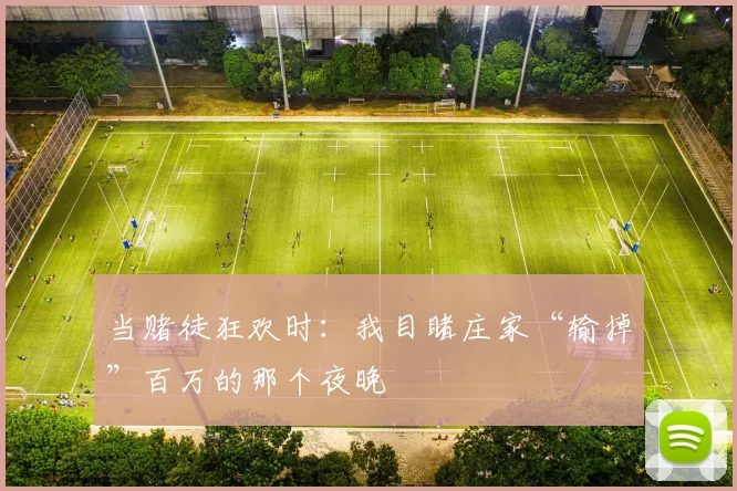 当赌徒狂欢时：我目睹庄家“输掉”百万的那个夜晚