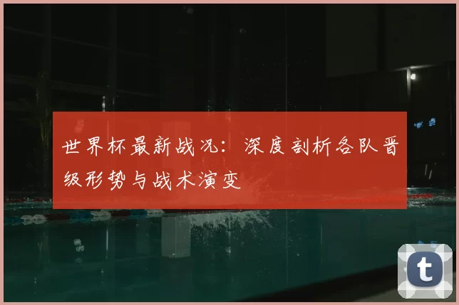 世界杯最新战况：深度剖析各队晋级形势与战术演变
