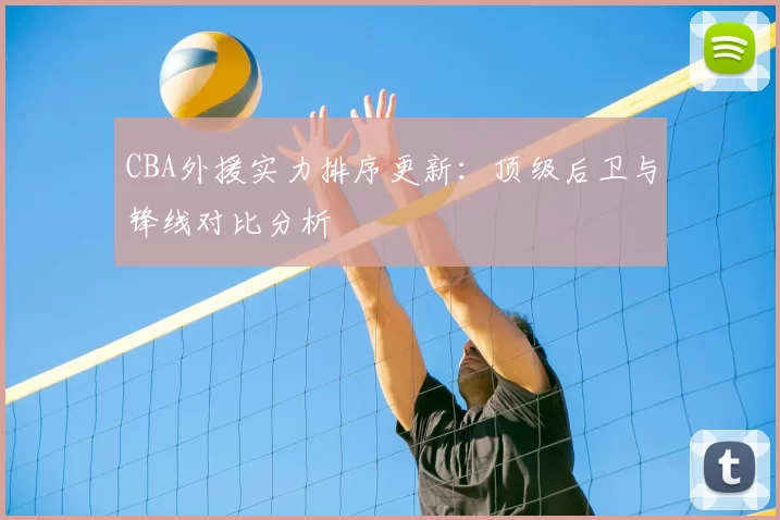 CBA外援实力排序更新：顶级后卫与锋线对比分析